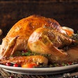 Roasted Turkey On Platter